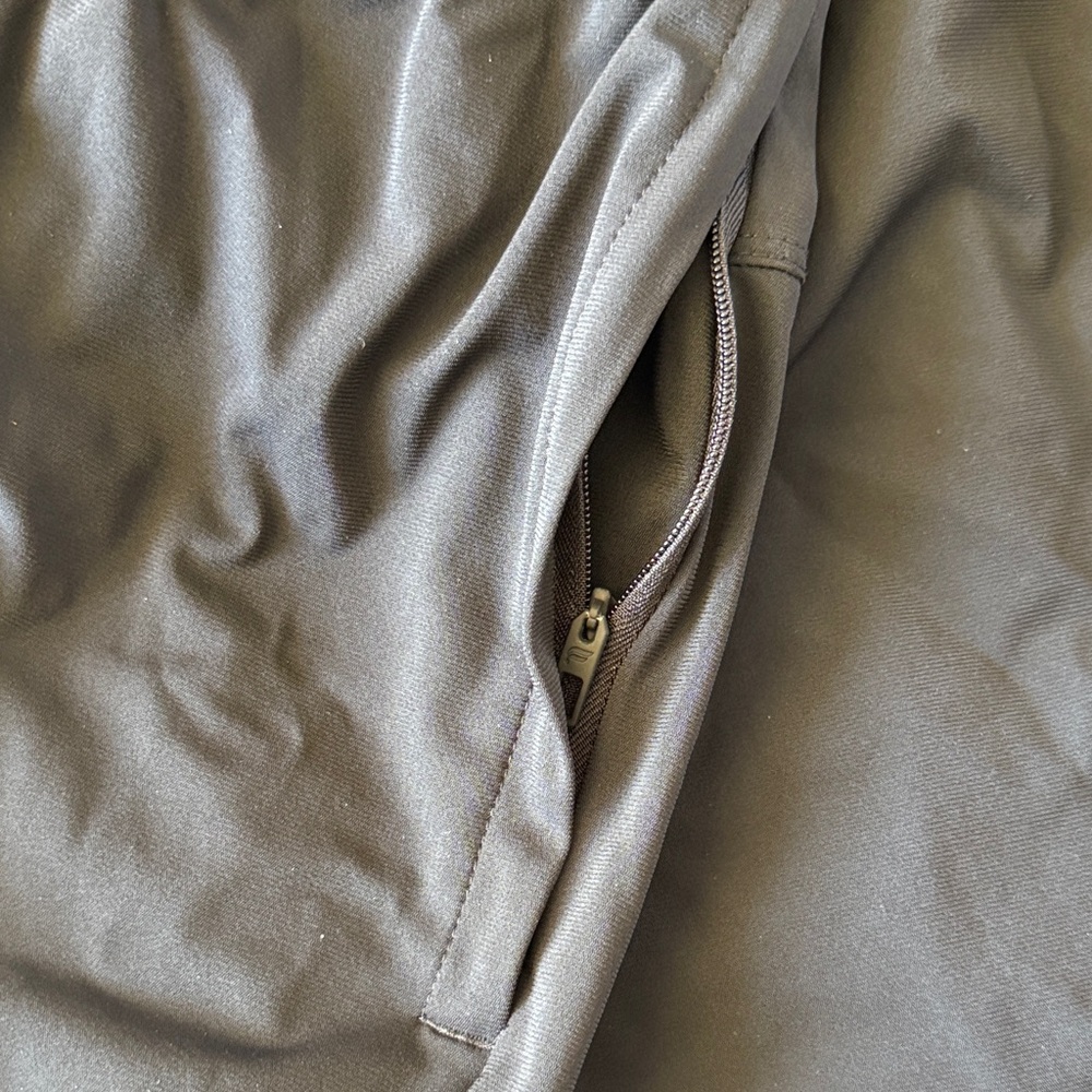 Fabletics Men's Athletic Lined Shorts Trio - Blue, Black, Beige - Picture 8 of 15